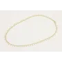 Cadena acero inoxidable 1mm con cerillas. Lasgo 40