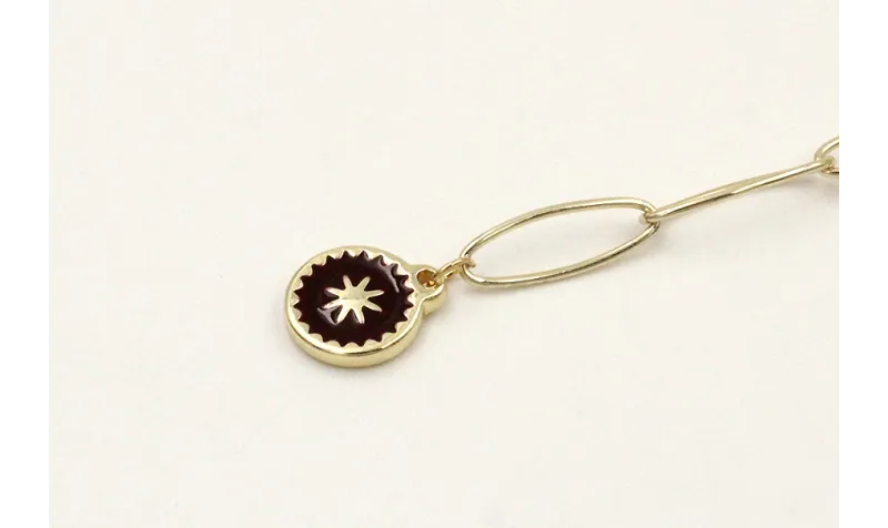 Pulsera cadena acero inoxidable eslabón grande ova
