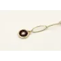 Pulsera cadena acero inoxidable eslabón grande ova