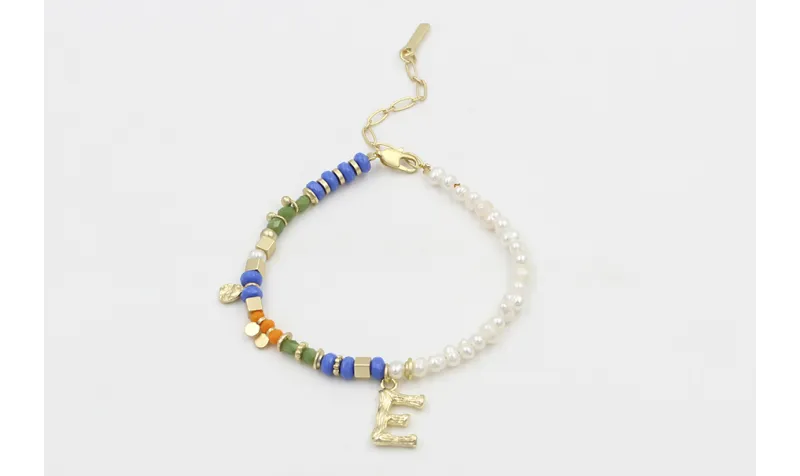 Pulsera facetadas verdes,ovnis facetados azules y 