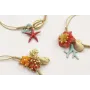 Pulsera hilo fino dorado con nudo serpiente,burruñ
