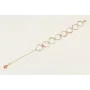 Pulsera de acero inoxidable con arandelas esmaltad