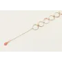 Pulsera de acero inoxidable con arandelas esmaltad