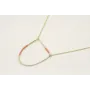 Collar de acero inoxidable con cadena de eslabón p