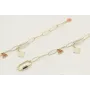 Pulsera acero inoxidable de cadena eslabón ovalado