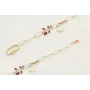 Pulsera acero inoxidable de cadena eslabón ovalado