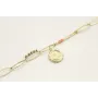 Pulsera acero inoxidable de cadena eslabón ovalado