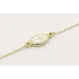 Pulsera de acero inoxidable con cadena de eslabón 