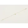 Pulsera de acero inoxidable con cadena de eslabón 