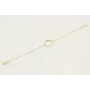 Pulsera de acero inoxidable con cadena de eslabón 