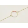 Pulsera de acero inoxidable con cadena de eslabón 