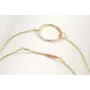 Pulsera de acero inoxidable con cadena de eslabón 
