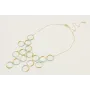 Colla babero de acero inoxidable con arandelas esm