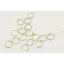 Colla babero de acero inoxidable con arandelas esm