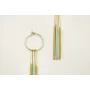 Pendientes acero inoxidable con aro pequeño y barr