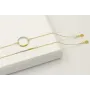 Pulsera de acero inoxidable con cadena de eslabón 
