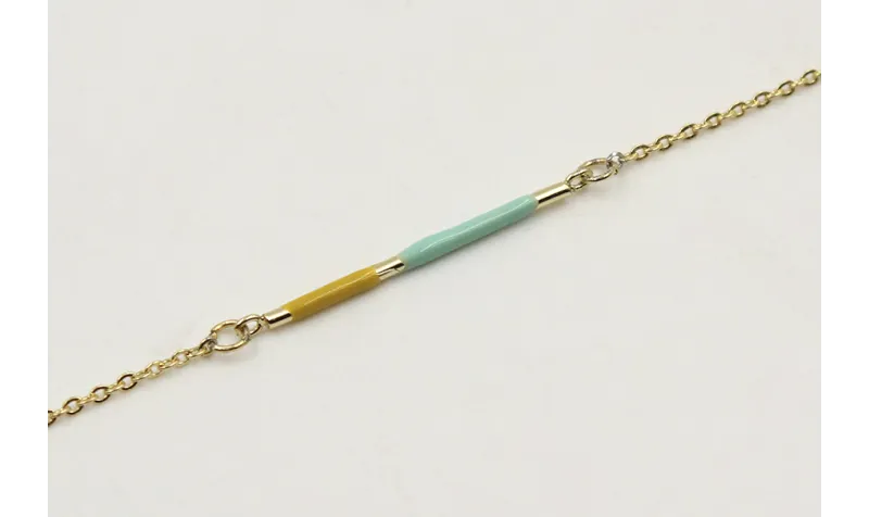 Pulsera de acero inoxidable con cadena de eslabón 