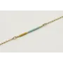 Pulsera de acero inoxidable con cadena de eslabón 