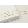 Pulsera de acero inoxidable con cadena de eslabón 