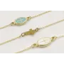 Pulsera de acero inoxidable con cadena de eslabón 
