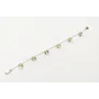 Pulsera de cadena con microperlas con colgante de 