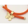 Pulsera regulable de cordón trenzado retorcido col