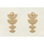 Pendientes con perno de círculo y piezas geométric