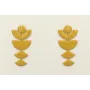 Pendientes con perno de círculo y piezas geométric