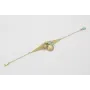 Pulsera cadena eslabón ovalado y maya rombo con ra