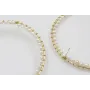 Pendientes maxi aro dorado con perlas naturles cos