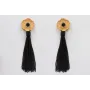 Pendientes flor sobrepuesta esmaltada melocotón, b