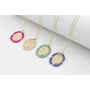 Collar acero inoxidable cadena eslabón pequeño con