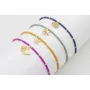 Pulsera acero inoxidable con colgante cala y miyuk