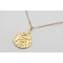 Collar ORO18k-3 micras cadena eslabón pequeño con