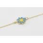 Pulsera acero inoxidable de cadena eslabón pequeño