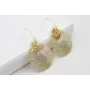Pendientes acero inoxidable anzuelo con estrella y
