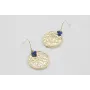Pendientes acero inoxidable gancho con chapa plane