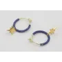 Pendientes acero inoxidable aro pequeño con miyuki