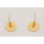 Pendientes  ORO-18K-3MICRAS pendiente gancho senci