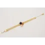 Pulsera malla estrella coral azul oscuro,ballena c