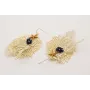 Pendientes gancho hippie,flor de loto,pez tropical