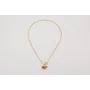 Collar cadena eslabones con cierre de T pequeño,ba