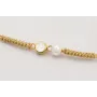 Pulsera nudo serpiente con entrepieza de ACERO bla