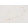Collar solitario de ACERO con libelula esmaltada b