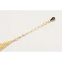 Pulsera cadena eslabones ovalados con centro pieza