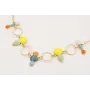 Collar cadena eslabón ovalado con esmaltitos de co