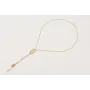 Collar ACERO INOX. Con cadena eslabón ovalado con 