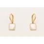 Pendientes cierre aro baño ORO18K-3 micras, colgan