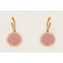 Pendientes cierre aro baño ORO18K-3 micras, colgan