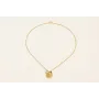 Collar cadena eslabón retorcido acero inoxidable c